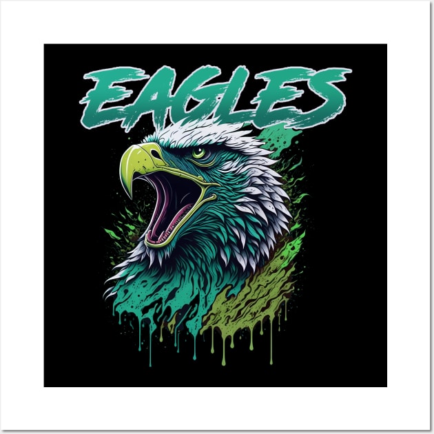 Philadelphia Eagles - Bird Gang Wall Art by The Badin Boomer